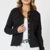 Threadz Military Jacket In Black -MOS Clothing Shop threadz