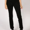 Vassalli Wide Leg Corduroy Pant In Black -MOS Clothing Shop vassalli 234m pant black 1