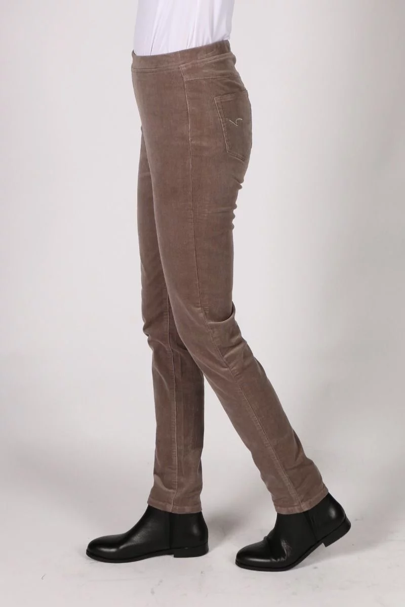 Vassalli Wide Leg Corduroy Pant In Taupe 5 Vassalli Wide Leg Corduroy Pant In Taupe - Image 3