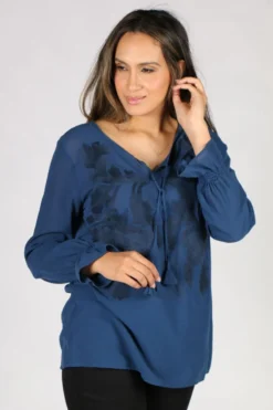 Verge Mariner Blue Treasure Top