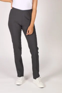 Acrobat Slim Leg Pant In Charcoal By Verge 9 Acrobat Slim Leg Pant In Charcoal By Verge -MOS Clothing Shop verge 7746hnz pant charcoal 2